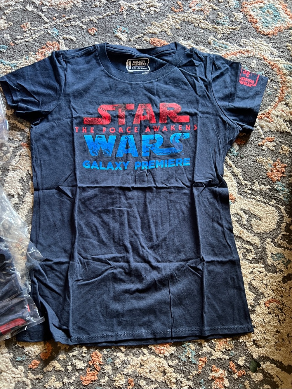 Star Wars Navy Short Sleeve 'Galaxy Premiere' Graphic Tee